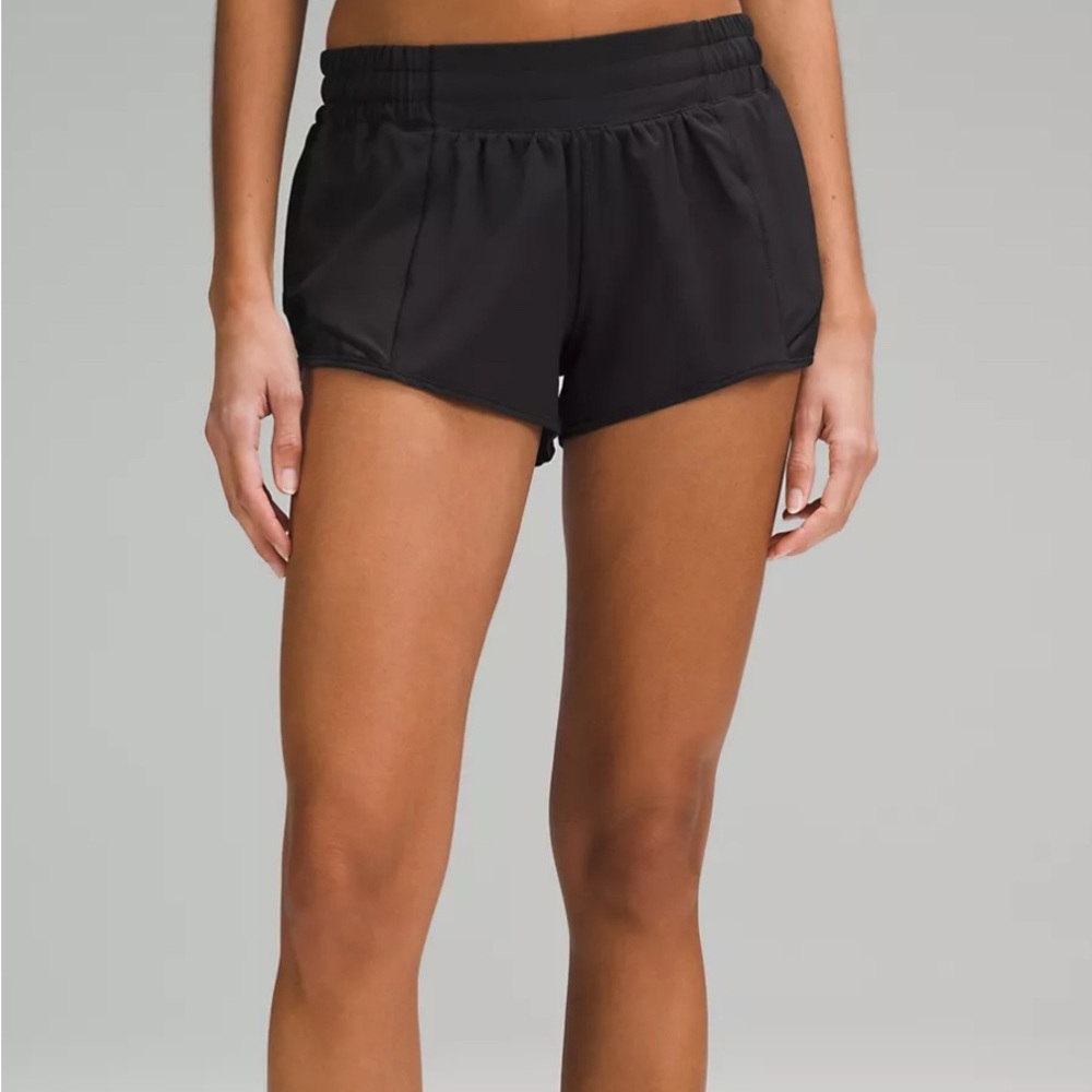 Lululemon Hotty Hot low-rise 2.5” Black